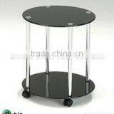 Living Room Furniture, Metal Legs for Modern Glass Small Round Table thumbnail-6