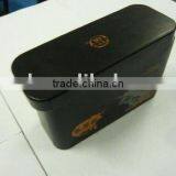 Tea Can With Push Lid, Tea Canister thumbnail-1