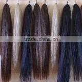 White Brown Black Color Horse Hair for Brush Tail Extensions thumbnail-3