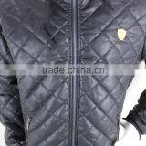 HOT Men Black Fashion XXX Leather Jacket thumbnail-3