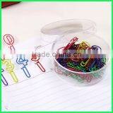 Long Shape Number Metal Colored Wire Holders Paper Clips for Advertising Gifts Use thumbnail-2