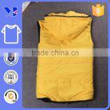100% Cotton Jacket With Hood and Functional Side Pocket Hoodie Vest Coat thumbnail-2
