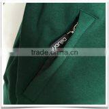 Full Zip Custom Logo Green Match Gray Color Sweater thumbnail-6