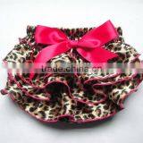 Lovely Baby Ruffle Bloomer Satin Baby Diaper Cover For Infants Shorts Wholesale Baby Bloomer Toddler Girls thumbnail-6