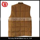 Winter Padded Waistcoats Wholesale Vest Mens 75D Memory Vests thumbnail-2