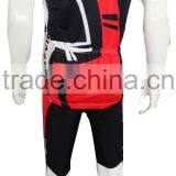 Sublimation Cycling Kits for Training Red Cycling Bicyle Jersey thumbnail-3