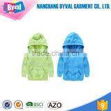 Wholesale OEM Fancy Custom Design Baby Cotton Long Sleeve Pullover Children Plain Hoodies For Kids thumbnail-4
