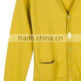 Kids Casual Long Sleeves Cashmere Boy's V Neck Cardigan Sweater thumbnail-3