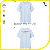 Custom Longline t Shirt Printing Women t Shirt Manufacturer Bangladesh thumbnail-1