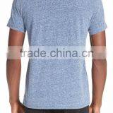 Heathered Look Crew Neck T-shirt With Custom Logo thumbnail-2