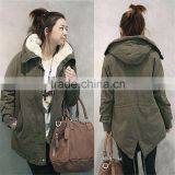 Winter Warm Woolen Coat Women Double Jacket Coat Outwear for Women thumbnail-2