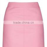 2017 OEM Spring Fashionable PU Cute Short Wrap Skirt With Side Pockets thumbnail-5