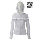 Wrinkle Free CVC Fabric Bulk Plain Wholesale Slim Fit Custom Hoodies thumbnail-3