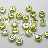 4*7 Solid Color With Black Line Letter Beads thumbnail-3