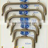 Wholesale Rhinestone Decorate Handicraft Bag Supplies Open Channel Purse Frame thumbnail-6