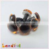 Orange Stuffed Craft Toy 3D Glitter Eyes Plush Animal Eyes thumbnail-3