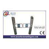 Cylindrical Bevel Entrance Swing Turnstiles for Radio Station , AC 220V/110V