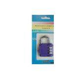 Colored Combination Padlock thumbnail-1