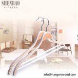 Plywood Cloth Hanger for Garment Boutique Laminated Wooden Hanger thumbnail-3