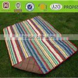Stripe Multicolor Rainbow Design Large /throw/ /manta de Viajar /picnic Blanket thumbnail-1