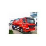SINOTRUK HOWO 10M3 GARBAGE SUCTION TRUCK Hot Sale