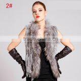 SJ005-01 Factory Direct Selling Genuine Black Raw Fur Skin For Vest And Coat thumbnail-4