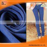 Cotton Polyester Stretch Denim Indigo Blue Denim With 10oz Denim Fabric Stock thumbnail-1