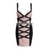 2014 Sexy Fitting Bandage Dress Spaghetti Strap Celebrity Kim Kardashian Dress thumbnail-2