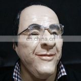 Famous People Party Mask Latex Francois Hollande Mask Adult Size