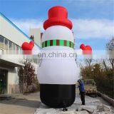Large Adult Inflatable Christmas Snowman for Outdoor Christmas Decorations/ Inflatable Christmas Snowman thumbnail-5