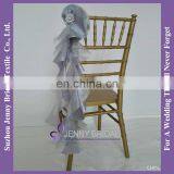 C147G Silver Organza Wholesale Chair Sashes With Buckle thumbnail-1