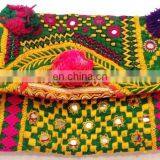 Ladies Fashionable evening party vintage clutch- Banjara clutch bag