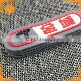 Custom 3D Logo Rubber Patch Fabric PVC Label Plastic Silcone Patches thumbnail-5