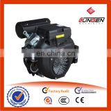 High quality double cylinder 20hp gasoline engine 2V78 for generator