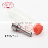 ORLTL High Quality Common Rail Injector Nozzle L195PBC And Auto Spare Parts Nozzle L 195 PBC
