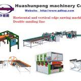 Roller Type Automatic Vertical and Horizontal Edge Saw Cutting Machine With PLC Custom thumbnail-2