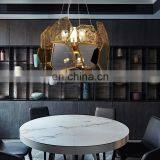 Modern Luxury Crystal Hanging Chandelier Lighting Indoor Pendant Light thumbnail-4