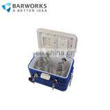 40L Draft Keg Twin Stainless Coils Jockey Box Double Faucet Draft Beer Cooler thumbnail-1