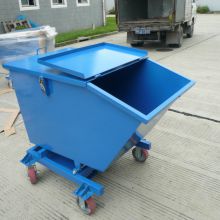 Customizable Environmental Protection Paint Spraying Pedal Self Lighting Tool Cart Hand Trolley Scrap Iron Car industrial metal chips scrap metal container