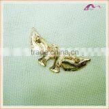 Lovely Mini Crystal Birds Feather Brooch For Wedding Cards thumbnail-2