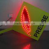 Outdoor LED Presse Sign Stainless Steel 2 Sides 228 LEDs LED Indicates Display thumbnail-3
