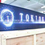 p10 bus video led open sign