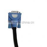 15PIN BLUE BLACK( 3+6) Male to Male PLUG RGB CABLE, VGA SCART CABLE Supplier's Choice thumbnail-2