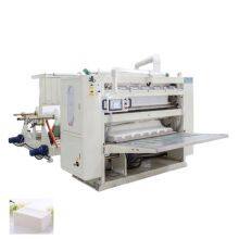 Facial tissue folding machine     Facial Tissue Paper Folding Machine  Facial Tissue Machine Chinese Exporter