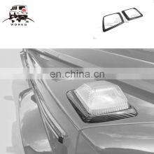 2019 Year G Class W464 Carbon Fiber Material Steering Light Base Fit for G Wagon W464 G500 Front Turning Light Cover thumbnail-1