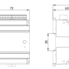 GPRS Communication 31st Harmonic Remote Power Monitoring Energy Meter thumbnail-2