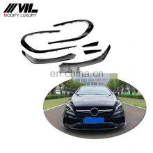 ABS Front Bumper and Canards for Mercedes Benz W117 CLA Class CLA45 2014-2019 thumbnail-1