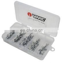 Amazon 3* Strong Fishing Hook Combo Treble Strengthened Hooks 30pcs/set 40pcs/set 9626 VMC Hook Kit thumbnail-4