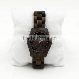 2016 New Design Natural Wooden Environment Friendly Women Man Unisex Wrist Watch thumbnail-4