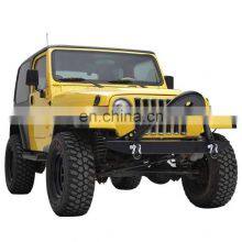 Auto Car Accessories Front Bumper With D-rings For TJ Black Front Bumper Guard For Jeep Wrangler YJ 87-06 thumbnail-1